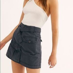 Free People utility skirt